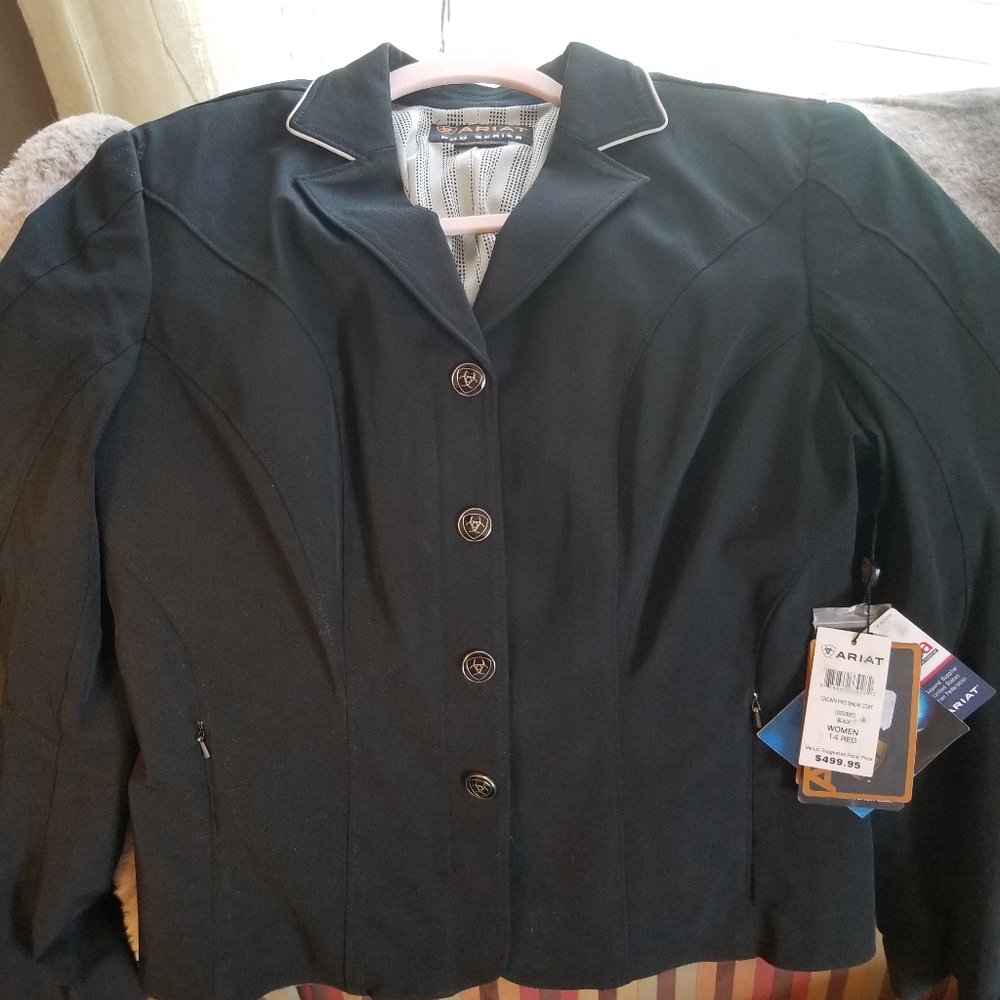 NWT Ariat Showcoat